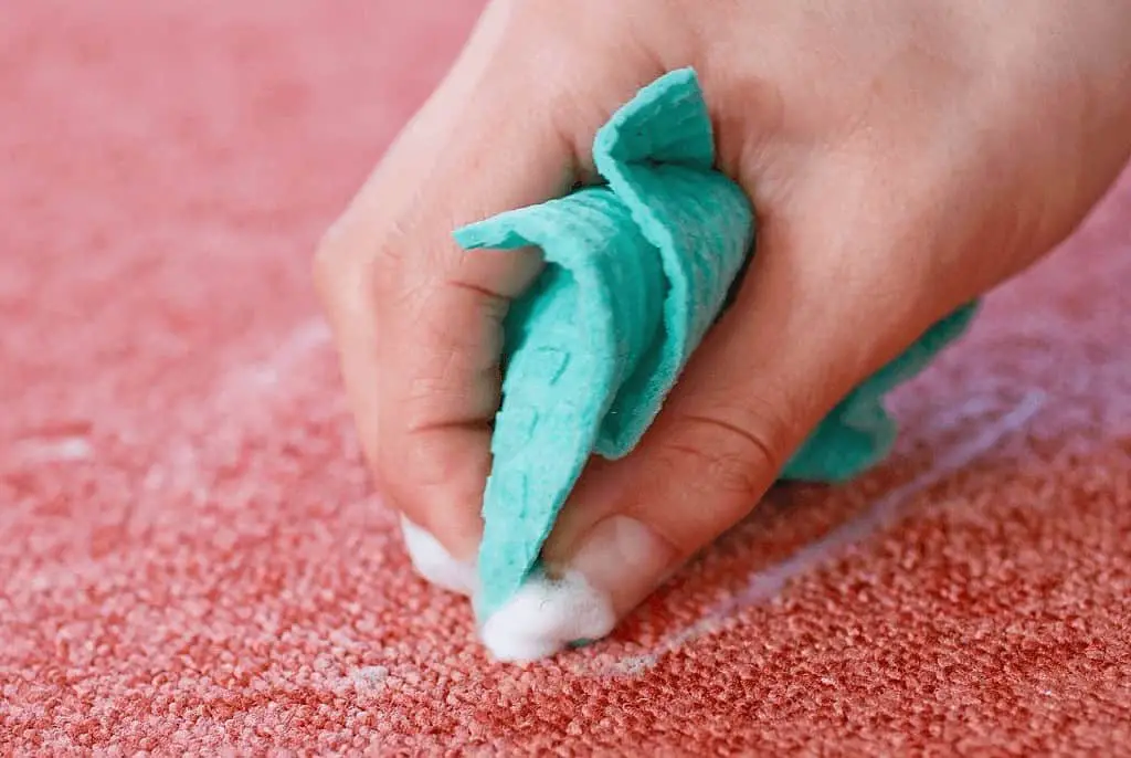 How to remove gak from carpet