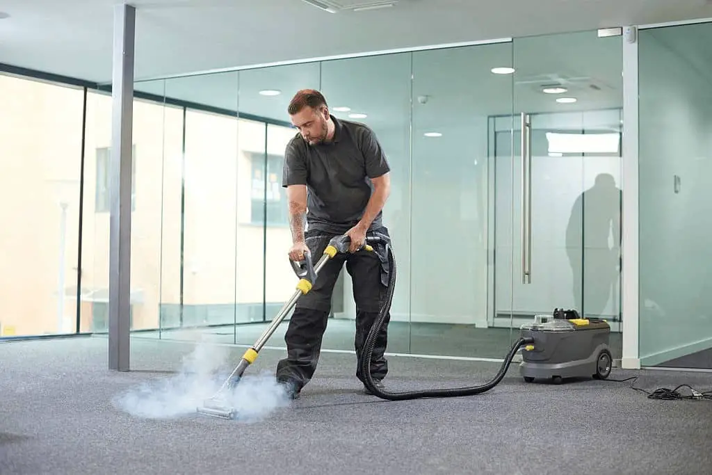 How to steam clean a carpet