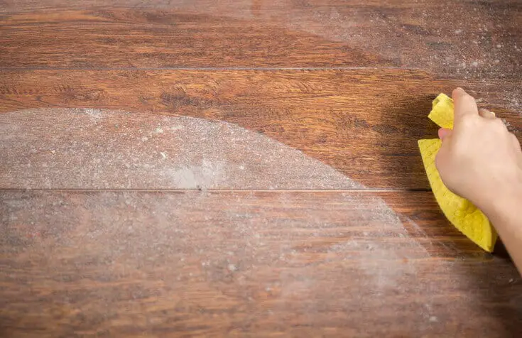 How to clean unsealed hardwood floors