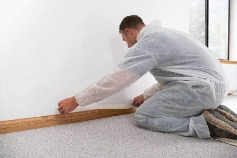 How to Install Baseboard Molding on Uneven Floor