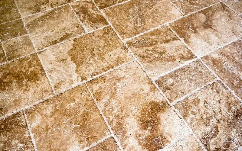 travertine tile floor