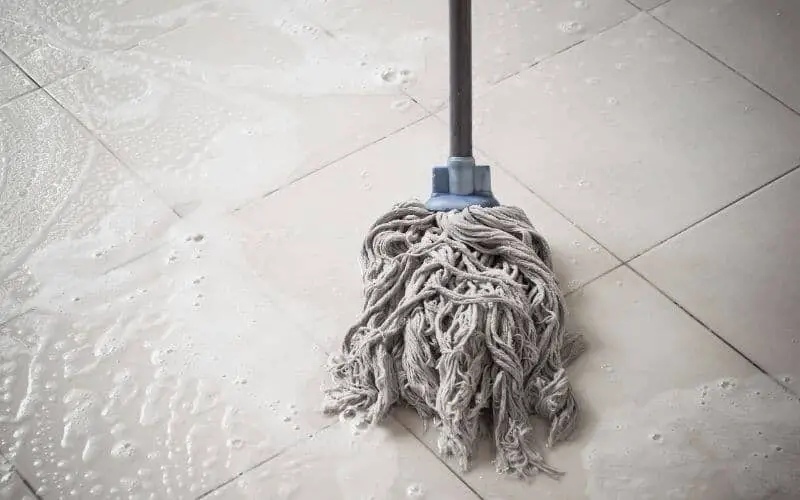 how to clean floor tiles naturally