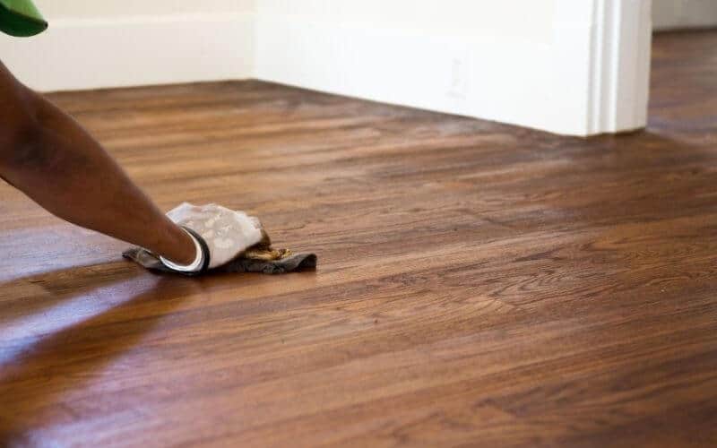 how to seal unfinished wood floor