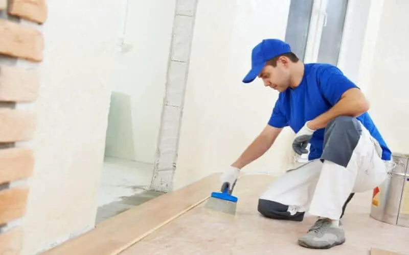 how to get super glue off hardwood floor