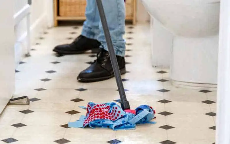 how to clean a walk-in shower floor (1)