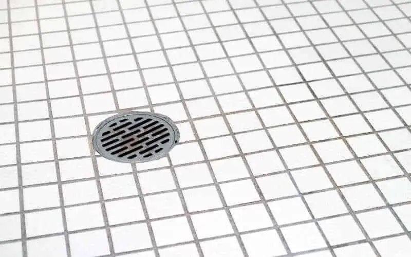 how to clean a walk-in shower floor