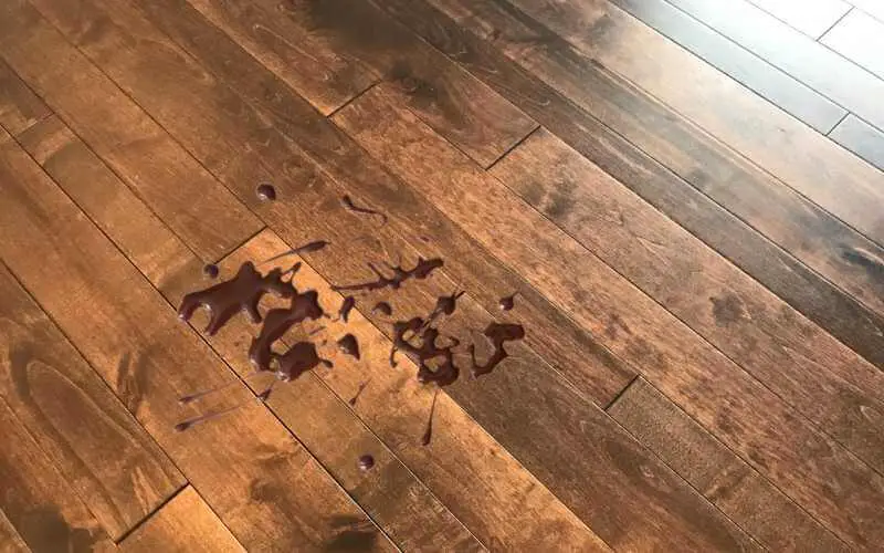 how to clean syrup off floor
