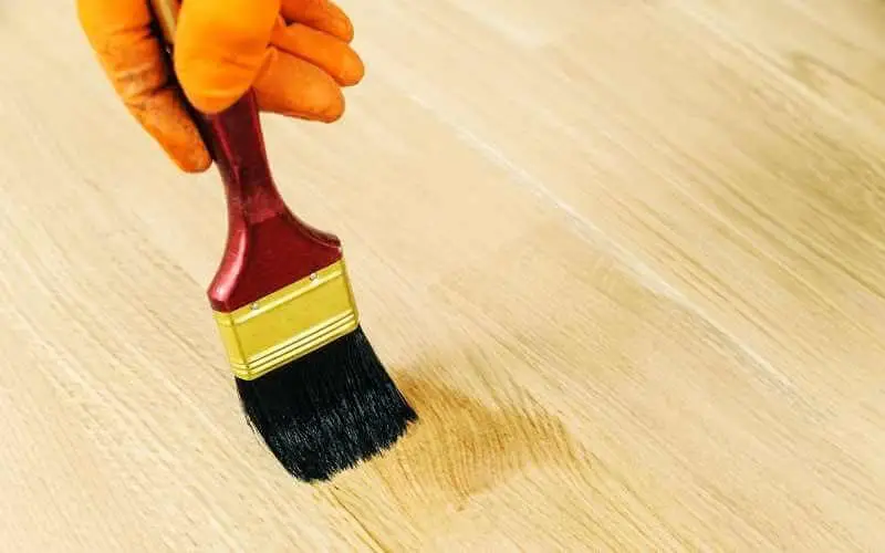 how to lighten wood floors without sanding