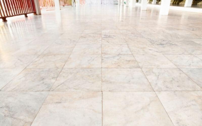 how to polish marble flooring