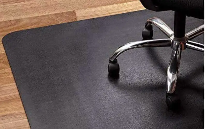 how to keep chair mat from sliding on hardwood floors