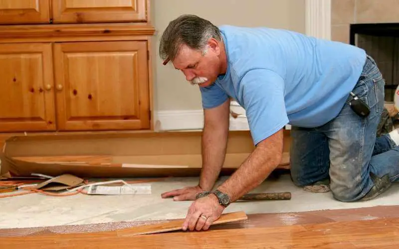 removing parquet flooring