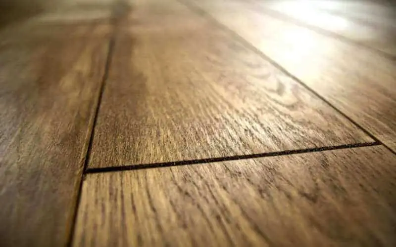 hardwood floor separating