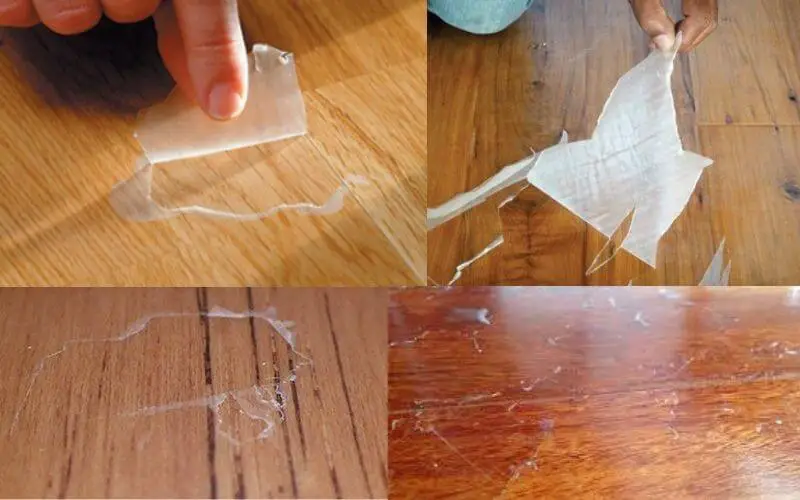 how to fix peeling polyurethane on hardwood floors