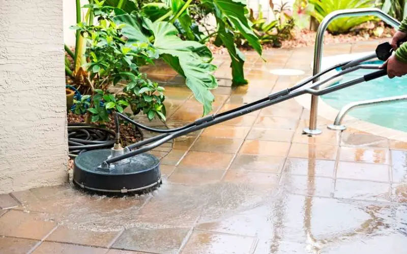 how to clean patio tile