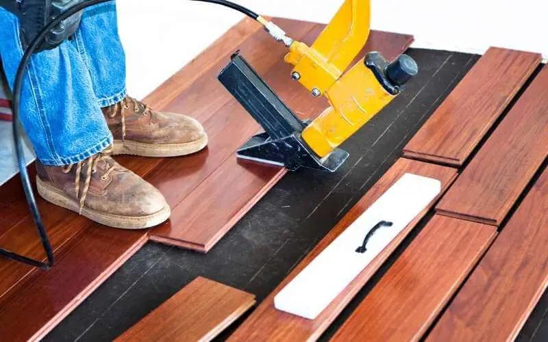Reusing hardwood flooring