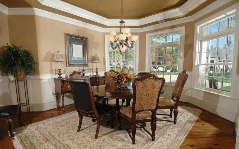 dining room rug size (how big it should be)