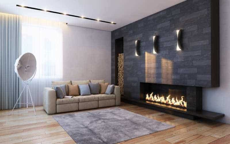 how to install hardwood floor around fireplace