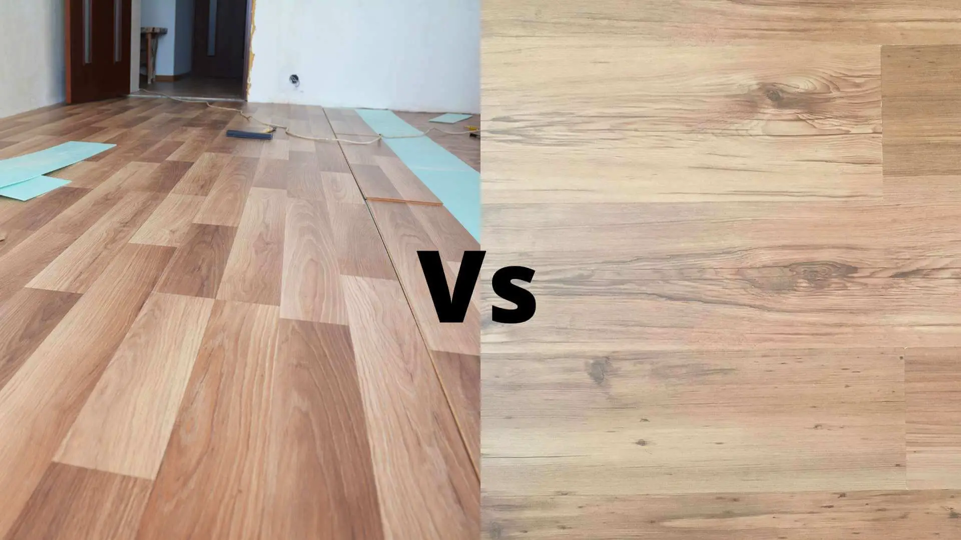 do you lay laminate flooring vertically or horizontally
