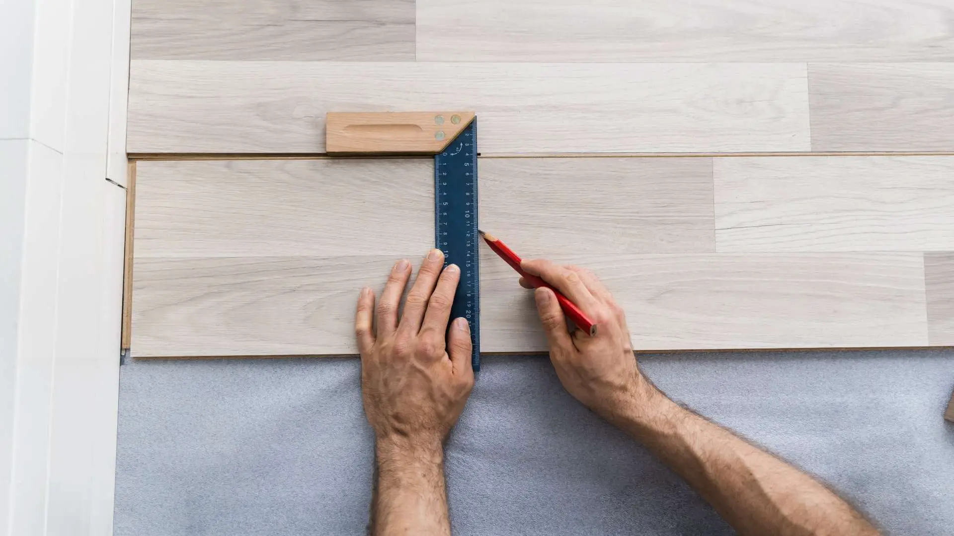 how to install laminate flooring vertically on the wall