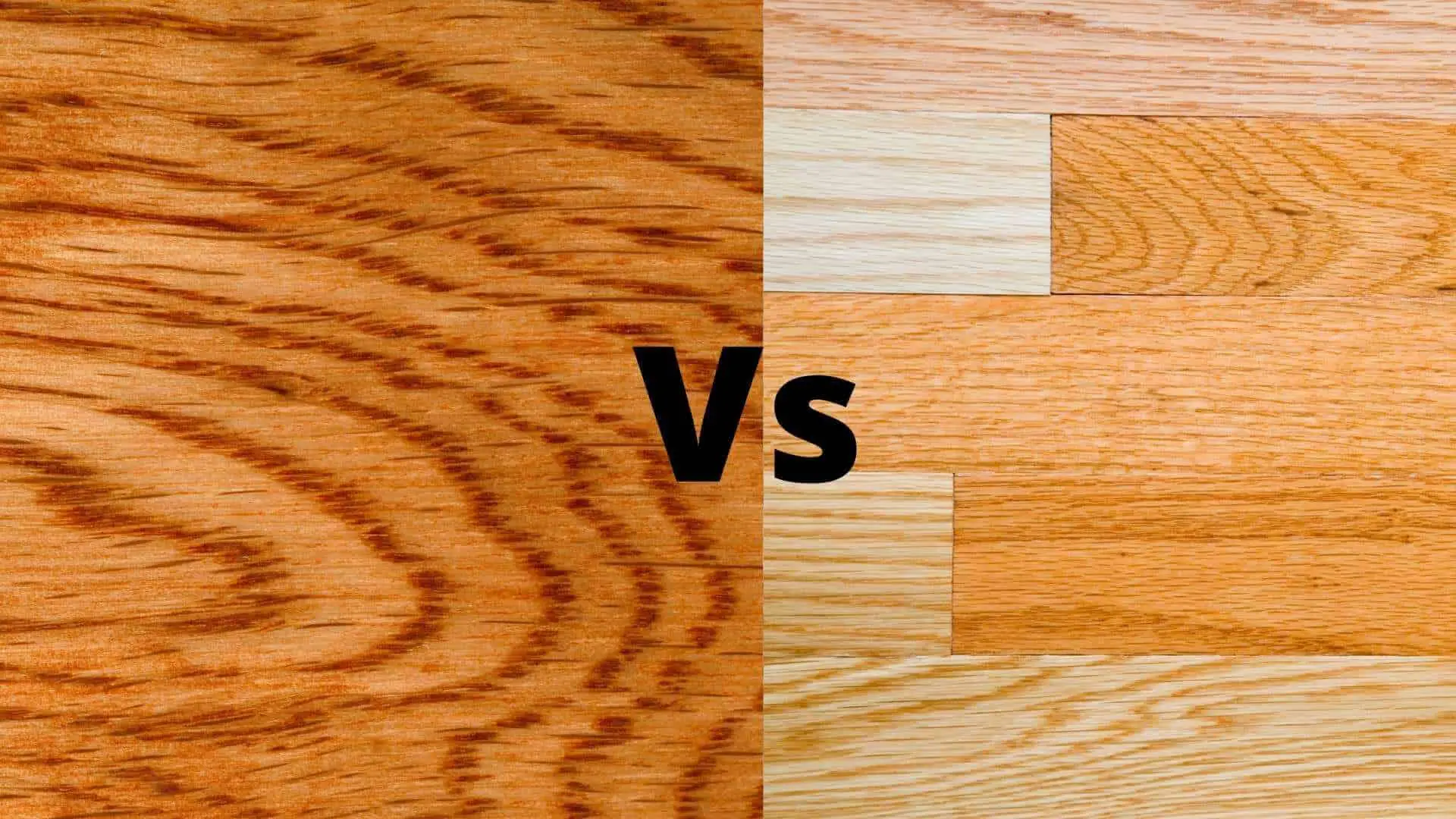 natural vs. stained hardwood floors